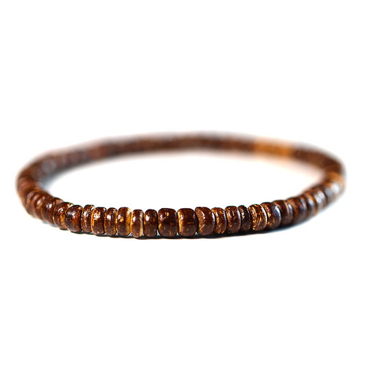 Bracelet Surfeur Homme Heishi Coco foncé