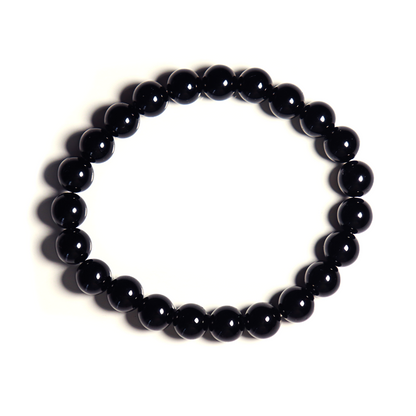 Bracelet Onyx 8mm - Protection et Sérénité