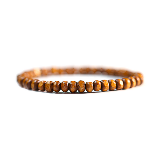 Bracelet Boho en Bois Naturel - Essence de la Terre