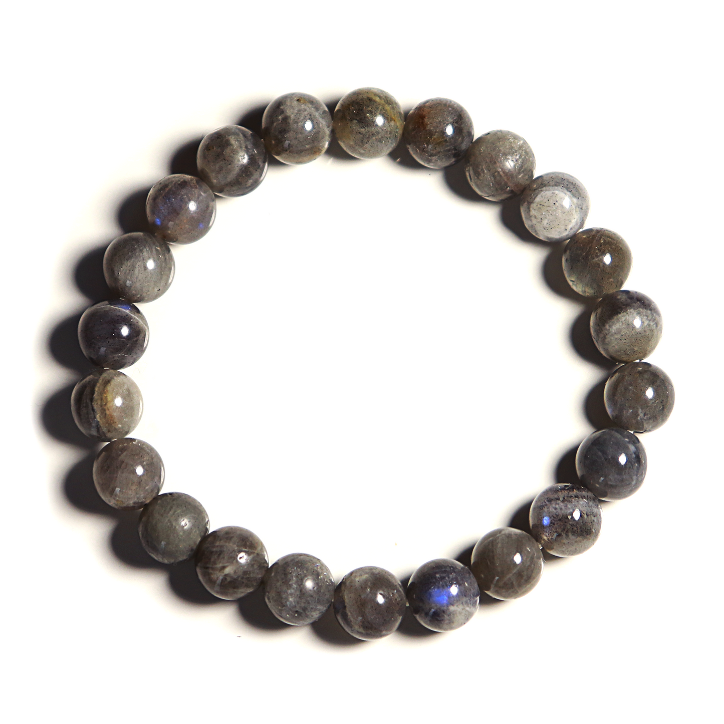 Bracelet Labradorite 8mm - Protection et Harmonie Naturelle