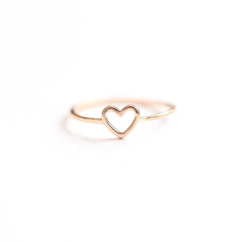 Bague coeur